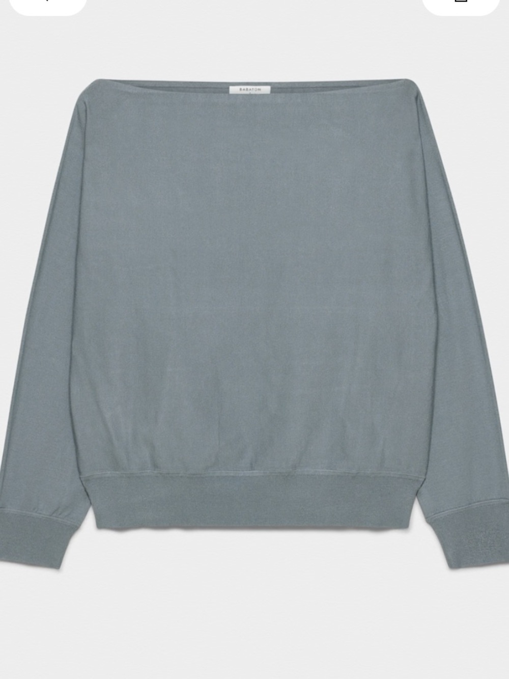 Sold out Aritzia Inspiration sweater in shady blue size XS